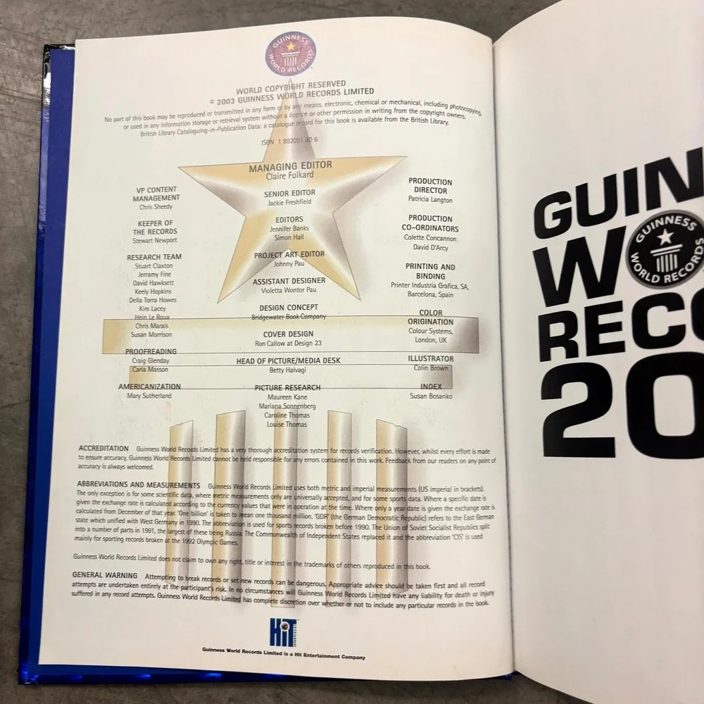 Guinness World Records Ltd explore thousands